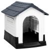 Dog House Grey 22.4x26.8x26.0" Polypropylene