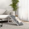 60" Pet Ramp for Dogs & Cats, Non-Slip Carpet, Easy Access, White