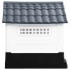 Dog House Grey 22.4x26.8x26.0" Polypropylene